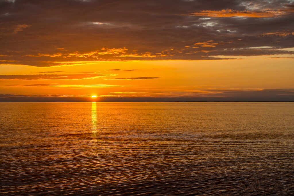 Sun set